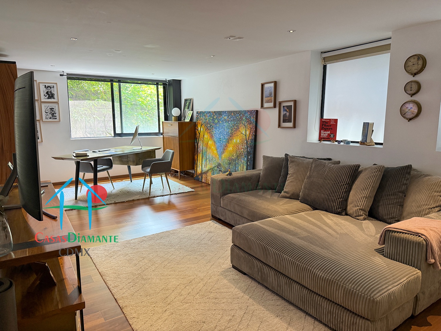 Roma Norte Departamento Orquídea - Recámara principal 2